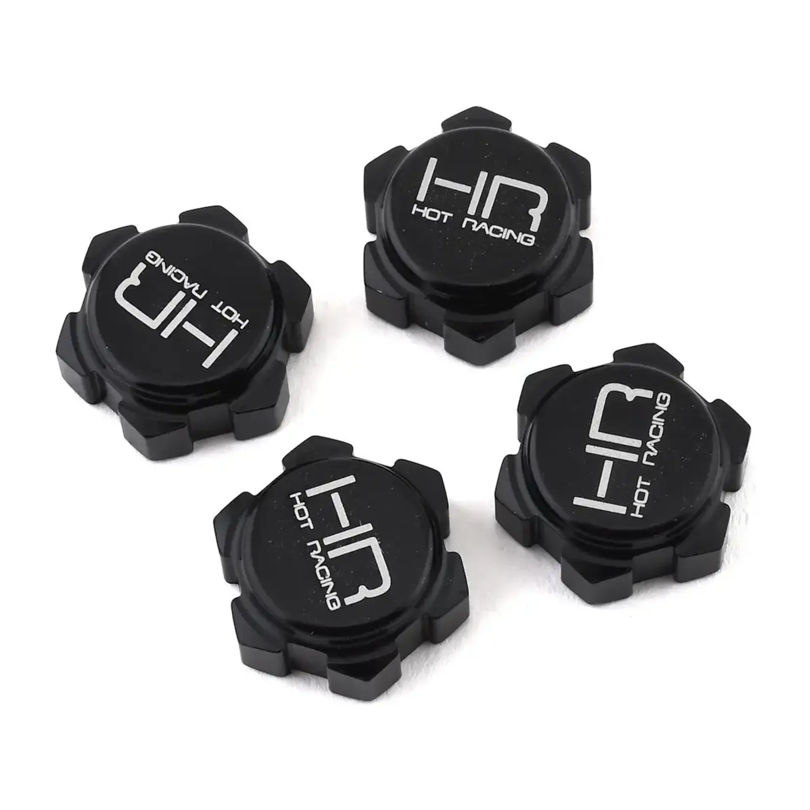 Hot Racing (HR) Aluminum 17mm Friction Dirt Shield Wheel Nuts, for Arrma