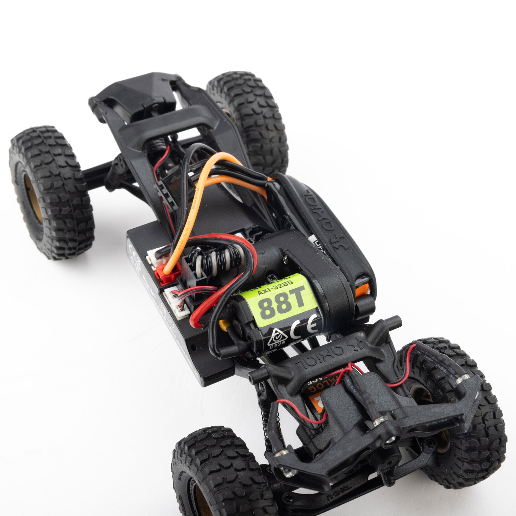 Axial 1/30 SCX30 Toyota Tacoma TRD Pro Overland Edition 4X4 RTR Brushed Rock Crawler (Battery & Charger Included), Tan