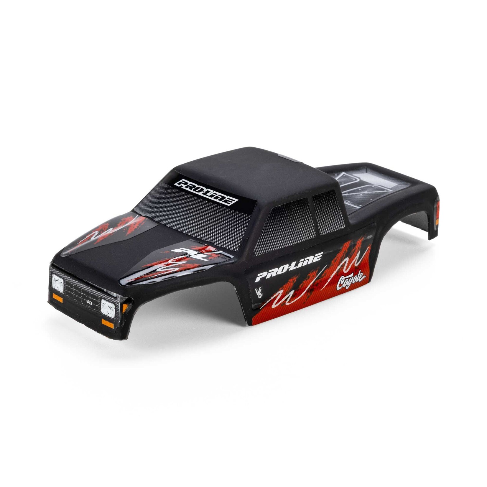Pro-Line 1/30 Limited Edition Pre-Cut/Pre-Painted Coyote High Performance Body, Matte Black: Axial SCX30