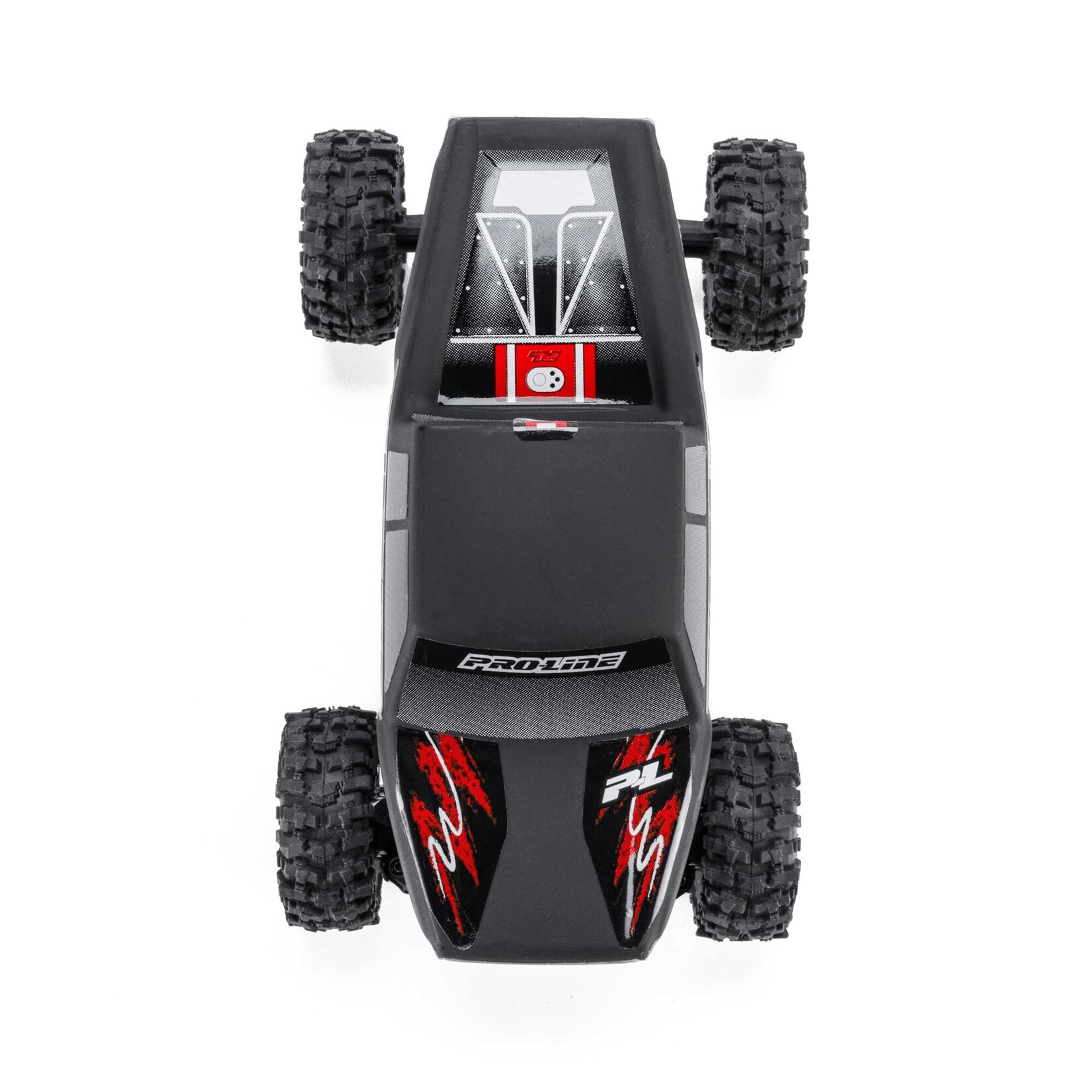 Pro-Line 1/30 Limited Edition Pre-Cut/Pre-Painted Coyote High Performance Body, Matte Black: Axial SCX30