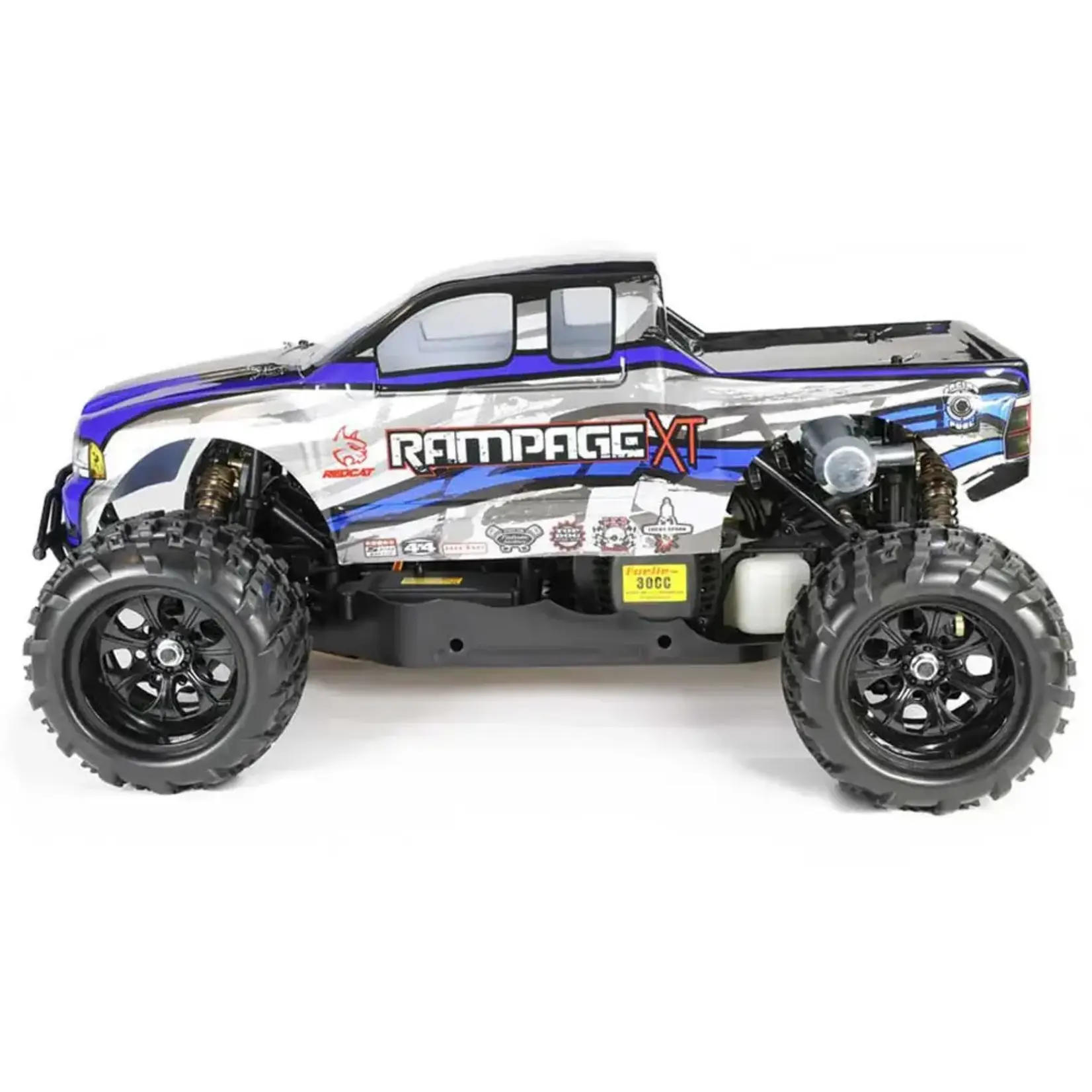 Redcat Racing XT Offroad Monster Truck - 1:5 Gas Powered RC Truck - BLUE