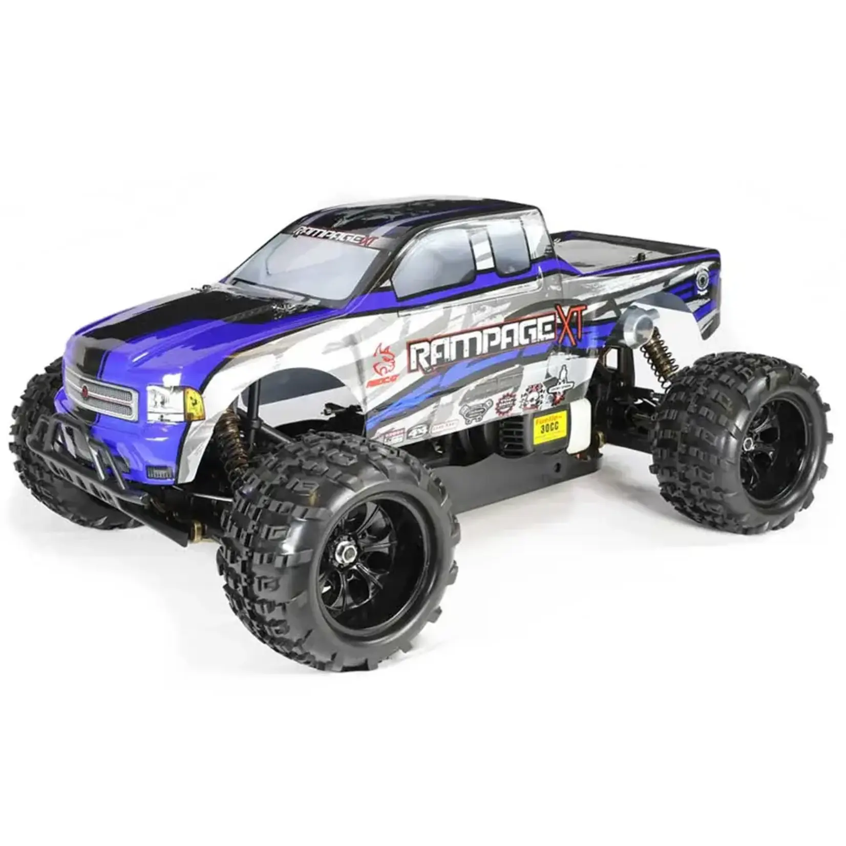 Redcat Racing XT Offroad Monster Truck - 1:5 Gas Powered RC Truck - BLUE
