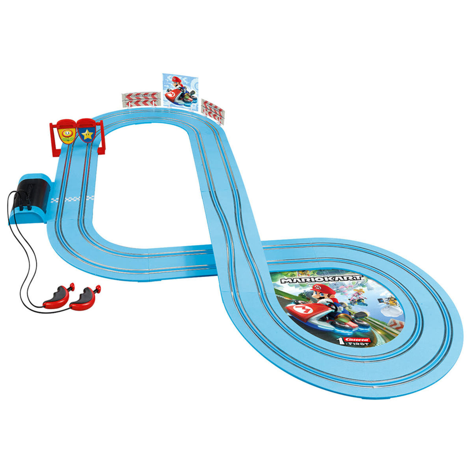 Carrera FIRST Mario Kart™ - Mario vs. Luigi Slot Car Racing Set