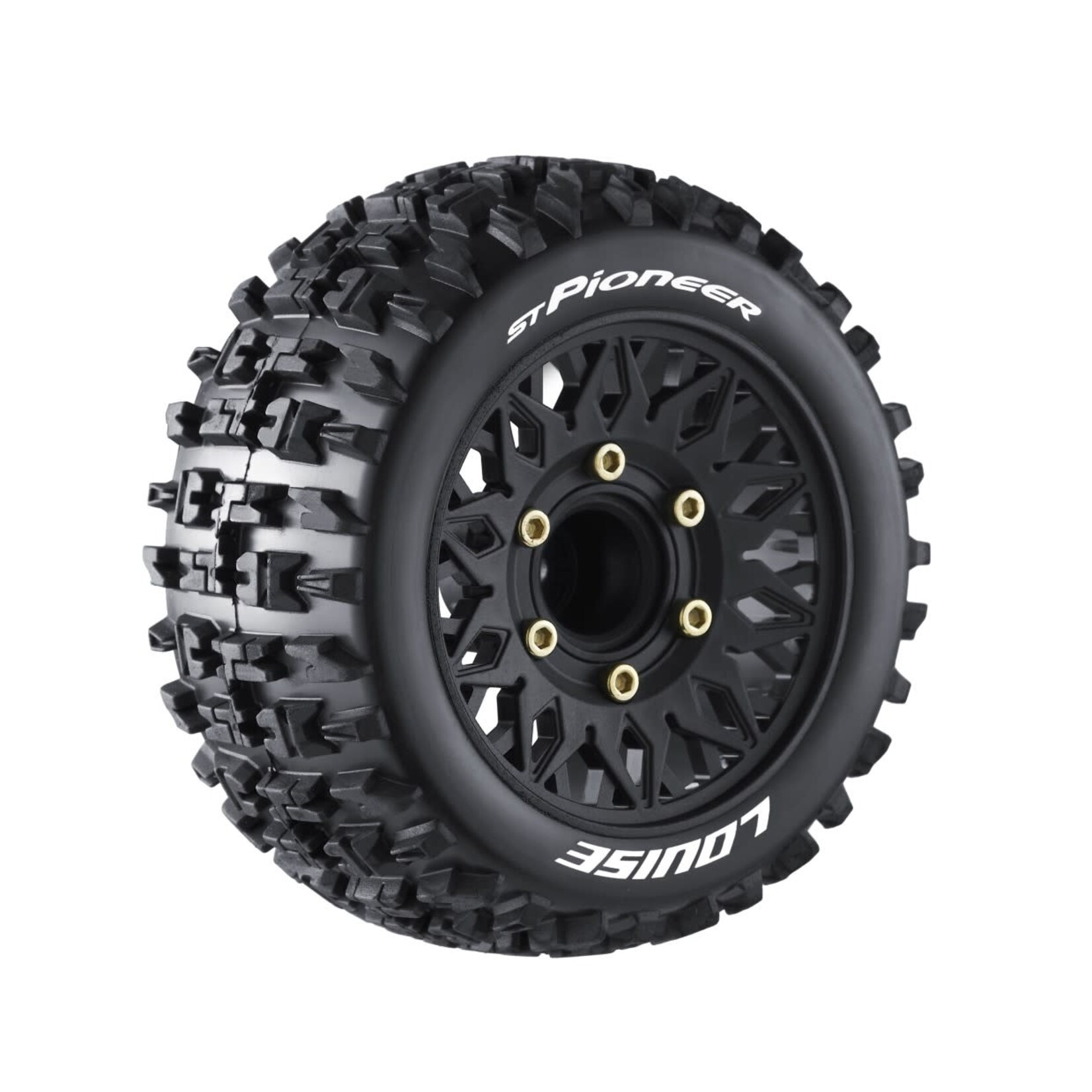 ST-Pioneer Soft 1/10 Stadium Truck, 0 & 1/2" Offset, 12, 14, 17mm Removable Hex Wheels