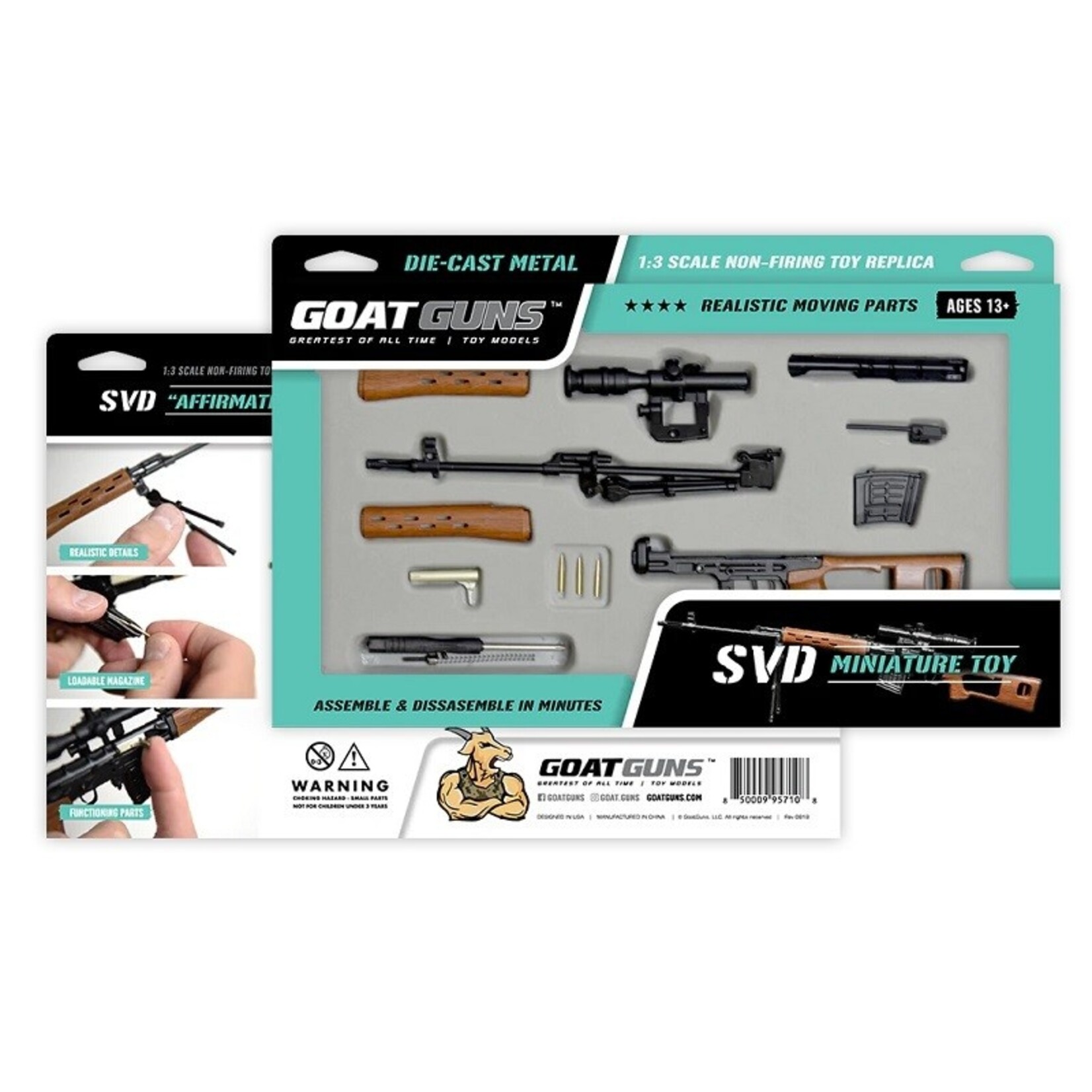 1/4 Scale Die Cast SVD Model