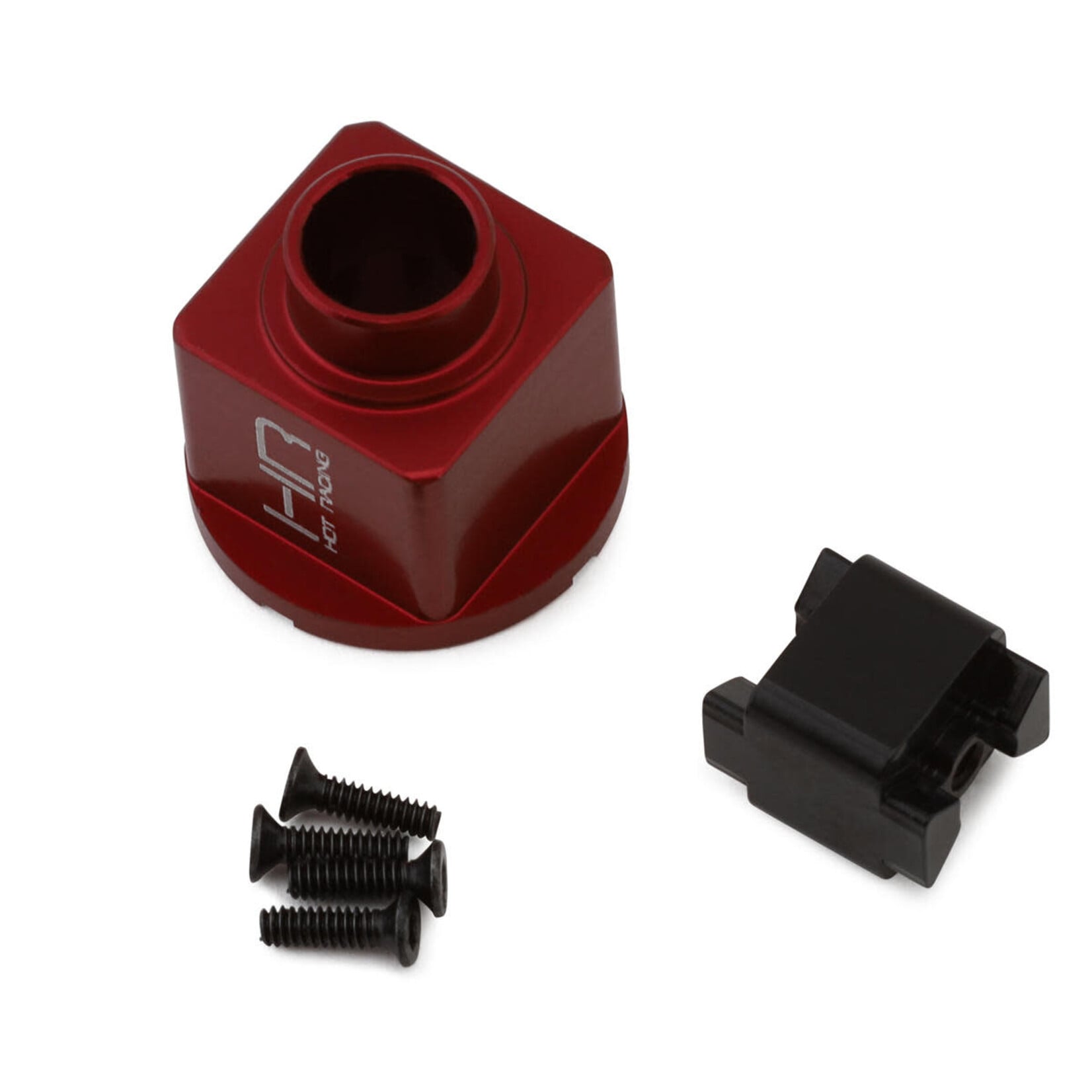 Hot Racing (HR) Arrma Grom Aluminum Differential Locker Spool (Red)