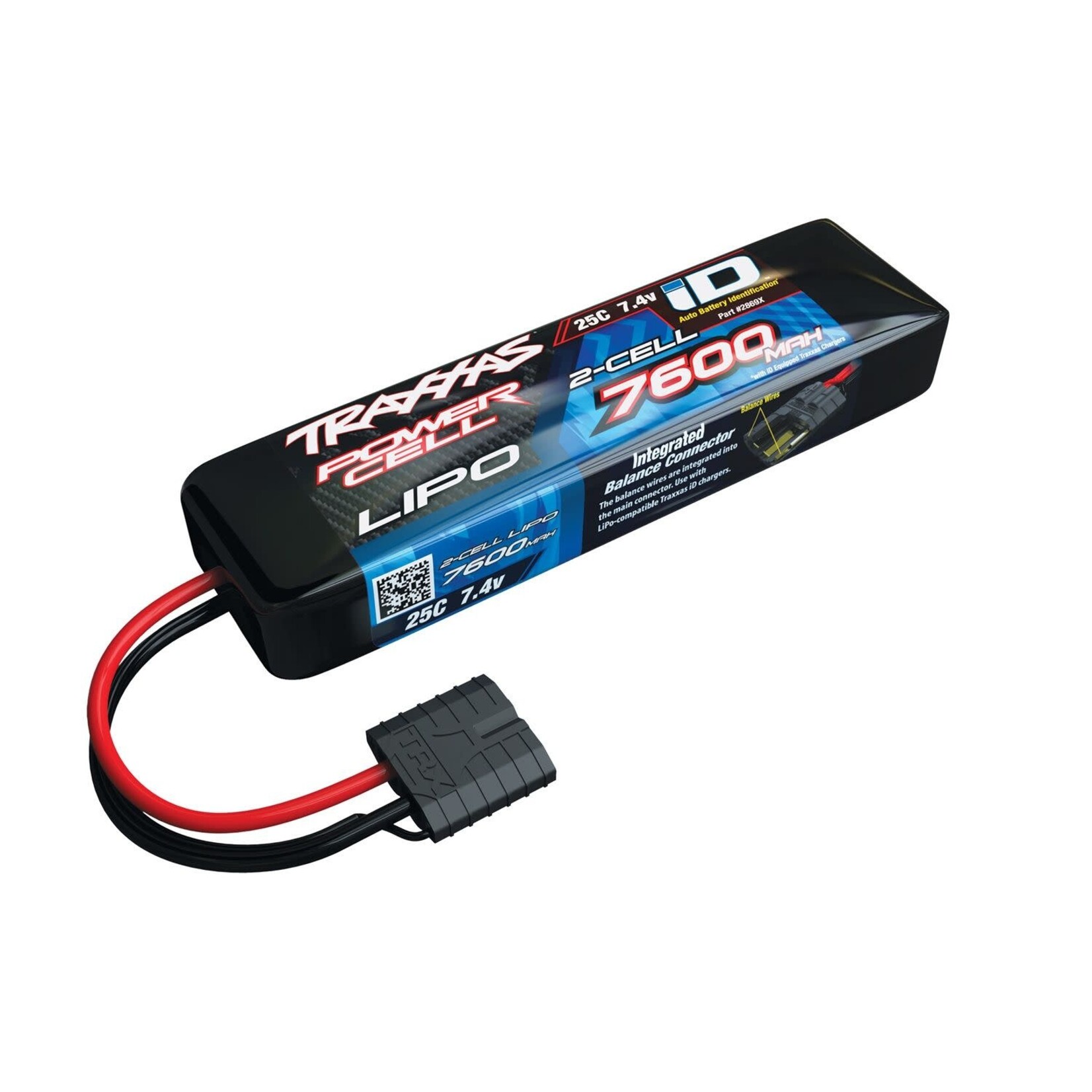 Traxxas 7600 mAh 7.4 Volt 2-Cell LiPo Battery