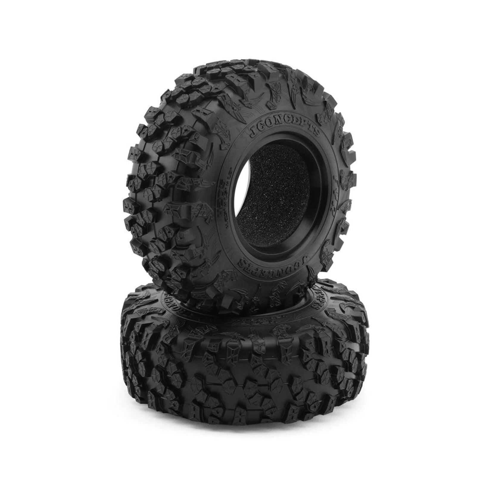 JConcepts FYR "Fire" 1.9" Rock Crawler Tires (2) (Class 2 - 4.25" OD) (Green)
