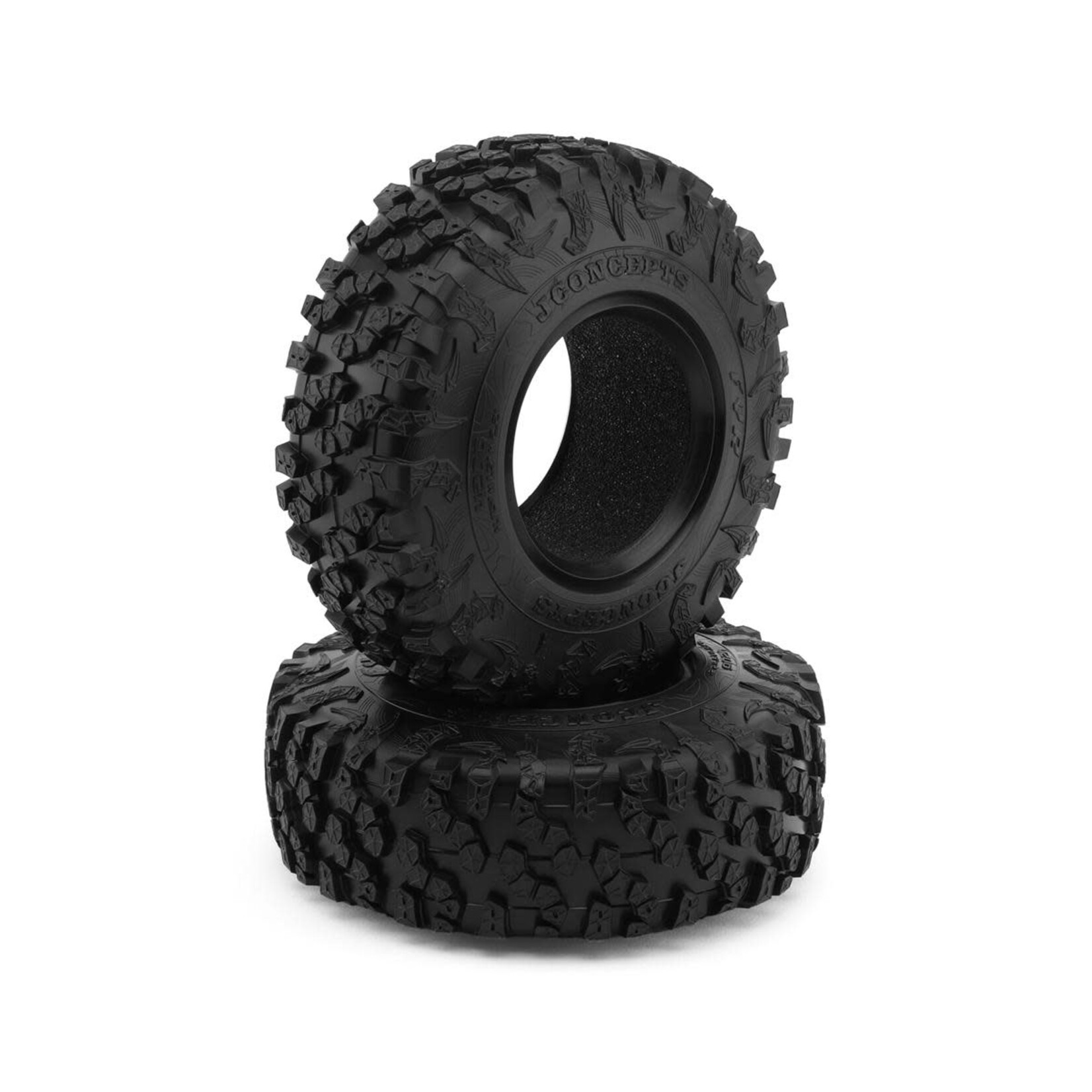 JConcepts FYR "Fire" 2.2" Rock Crawler Tires (2) (Green) (Class 2 - 4.75" OD)
