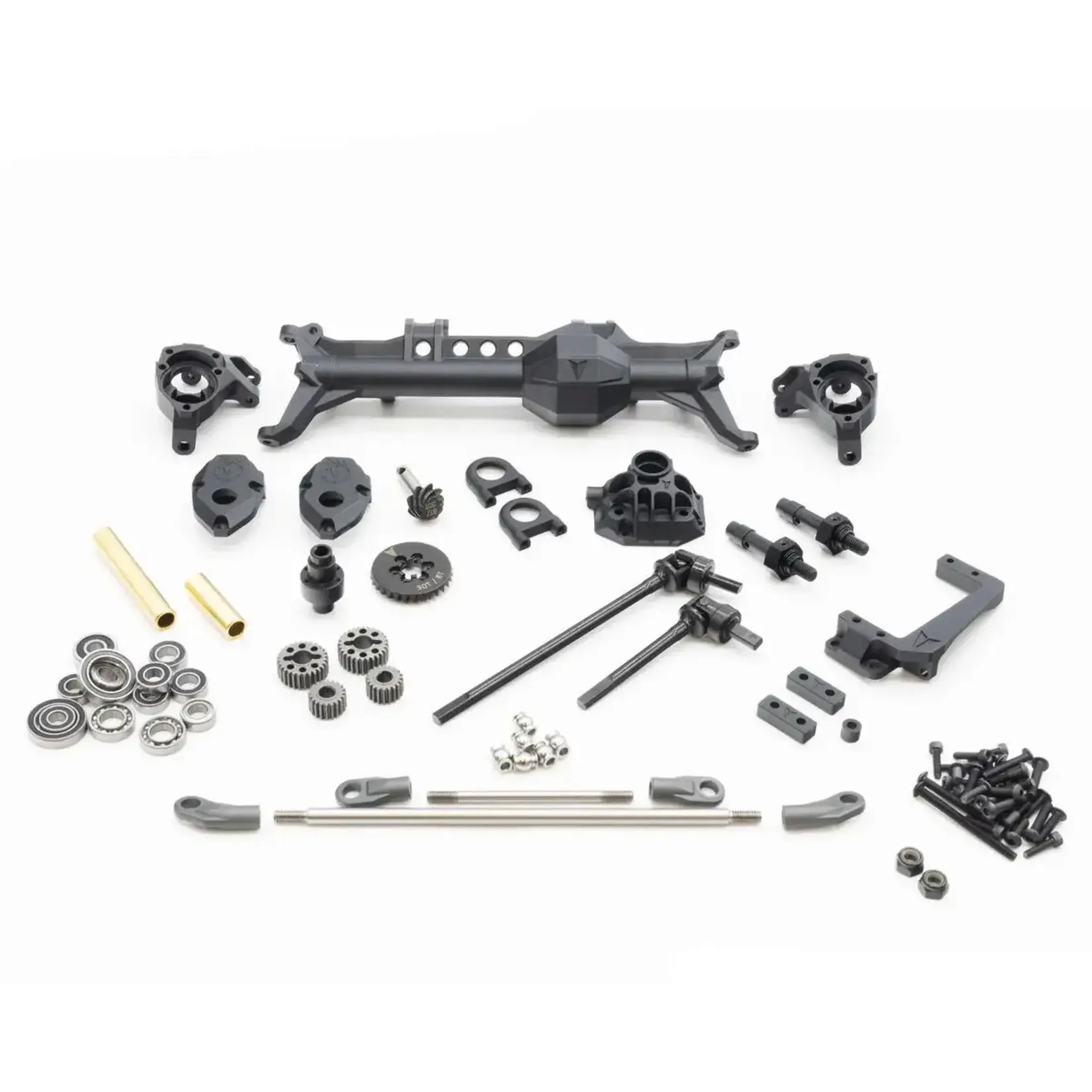 Vanquish Products URB F10W-P Front Portal Axle Complete Set (Steering Axle)