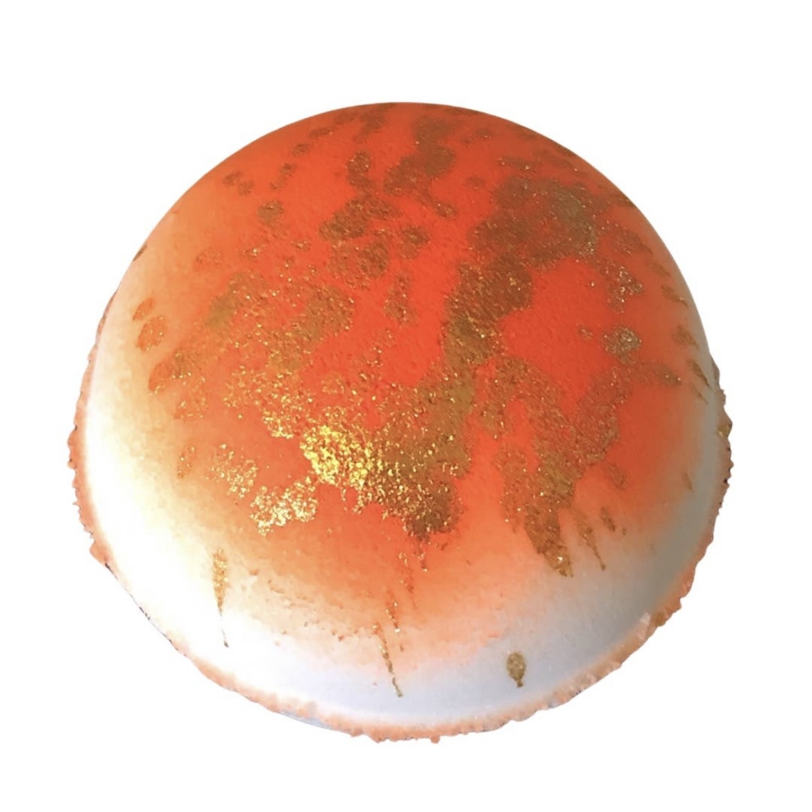 creamsicle bath bomb