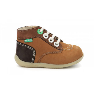 Kickers BONBON-2 CAMEL MARRON TRICOLORE 22H910270-10_116