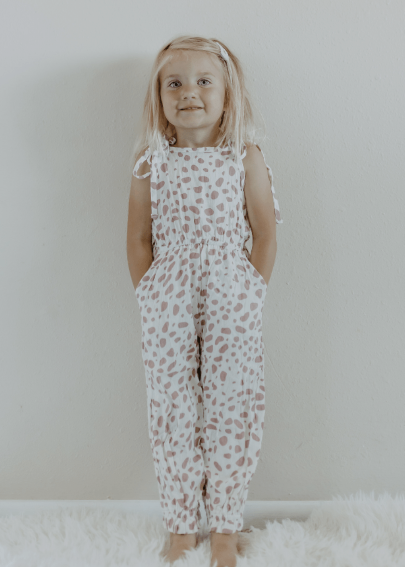 Baileys Blossoms Hayden Tie Strap Bubble Jumpsuit