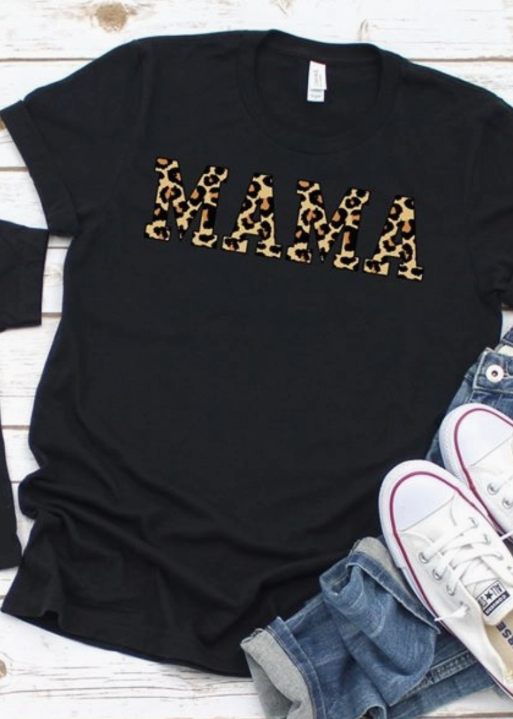 Midwest Tee's Mommy & Me Leopard Toddler T-Shirt