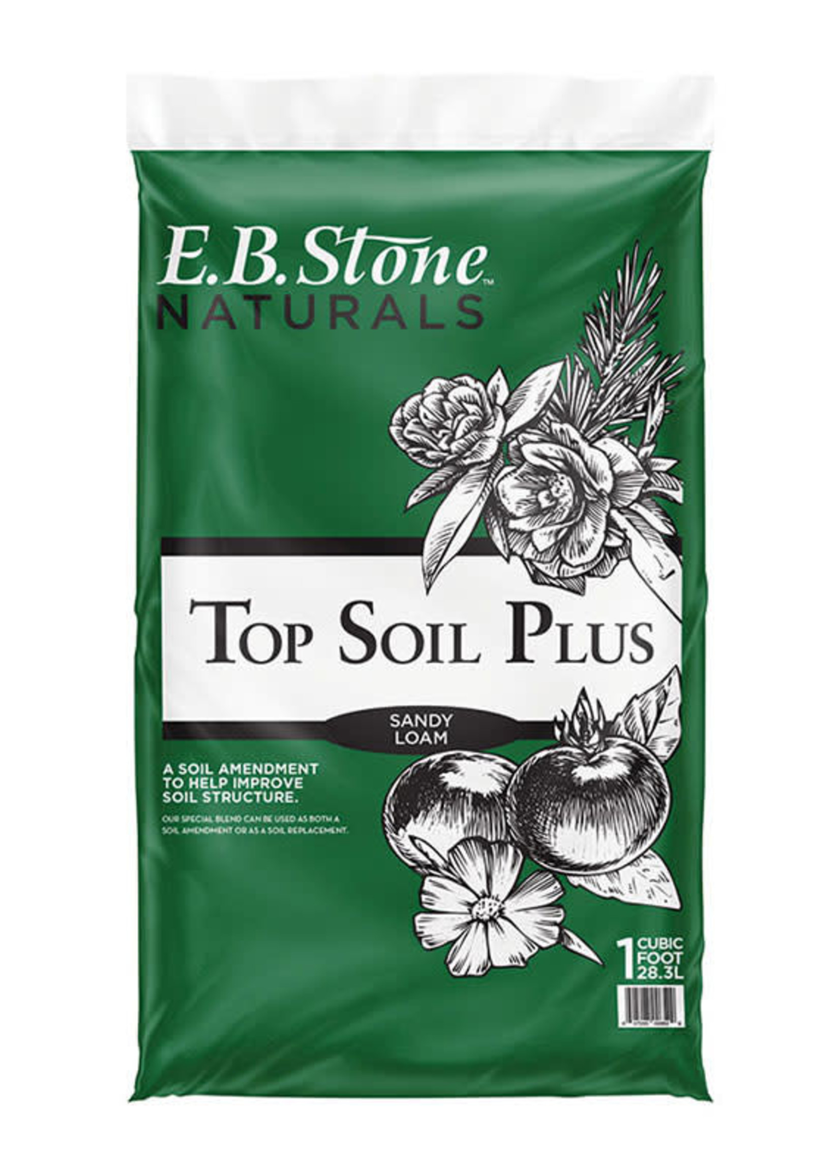 E.B. Stone Organics E.B. Stone Top Soil Plus 1 cubic feet