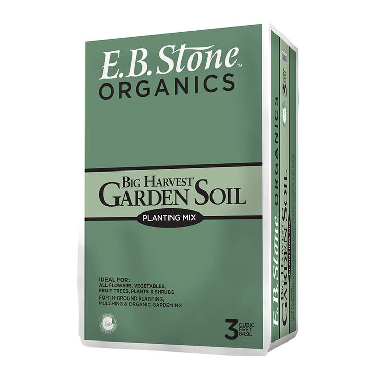 E.B. Stone (Organics and Natural) E.B. Stone Orgs Big Harvest Garden Soil 3 cubic feet