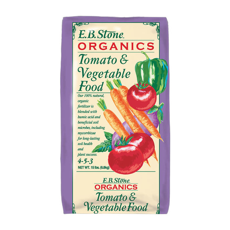 E.B. Stone (Organics and Natural) E.B. Stone Orgs Tomato & Vegetable Food 4-5-3