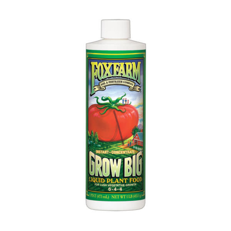 FoxFarm FoxFarm Grow Big Liquid Plant Food Concentrate 6-4-4
