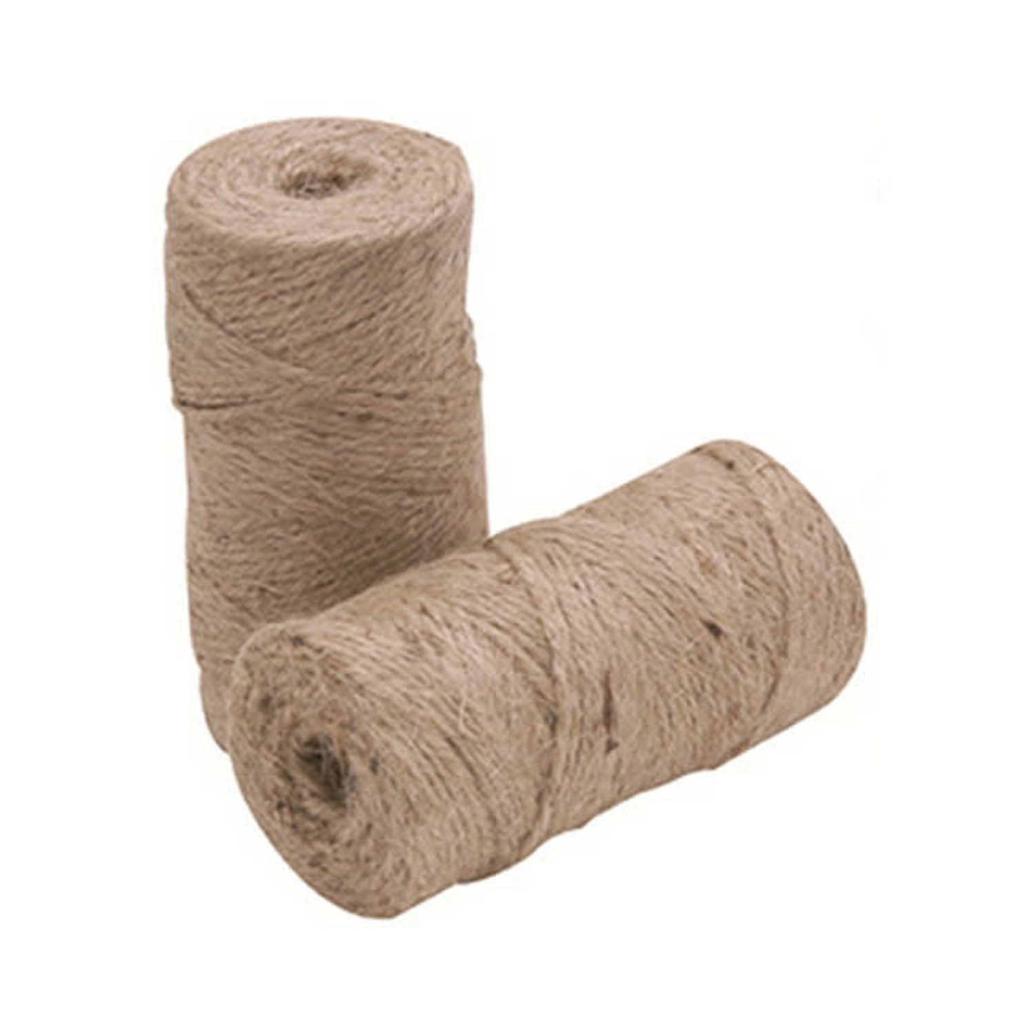 CleverDelights White Jute Twine - 100 Yards - 2mm Diameter - Eco-Friendly Natural Jute Twine String Rope