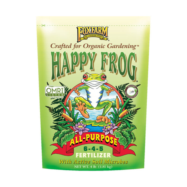 FoxFarm FoxFarm Happy Frog All Purpose Fertilizer 6-4-5 4 lb
