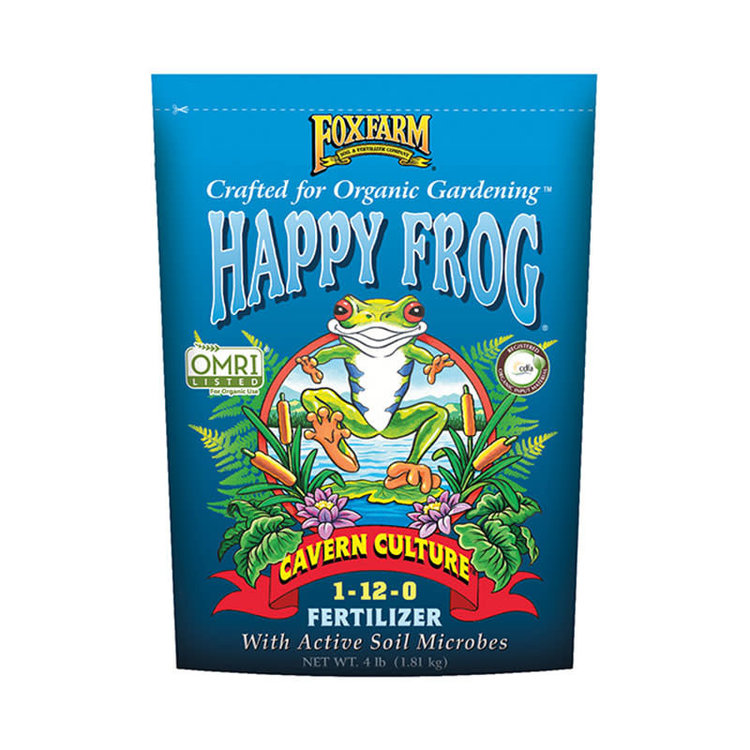 FoxFarm FoxFarm Happy Frog Cavern Culture Fertilizer 1-12-0 4 lb