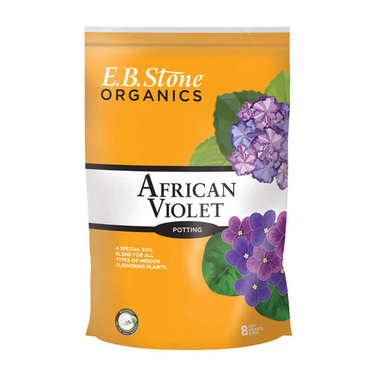 E.B. Stone (Organics and Natural) E.B. Stone Orgs African Violet Mix 8 quarts