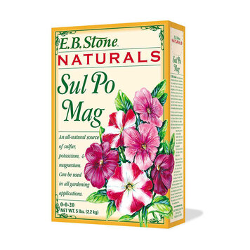 E.B. Stone (Organics and Natural) Sul Po Mag 0-0-20 5 lb