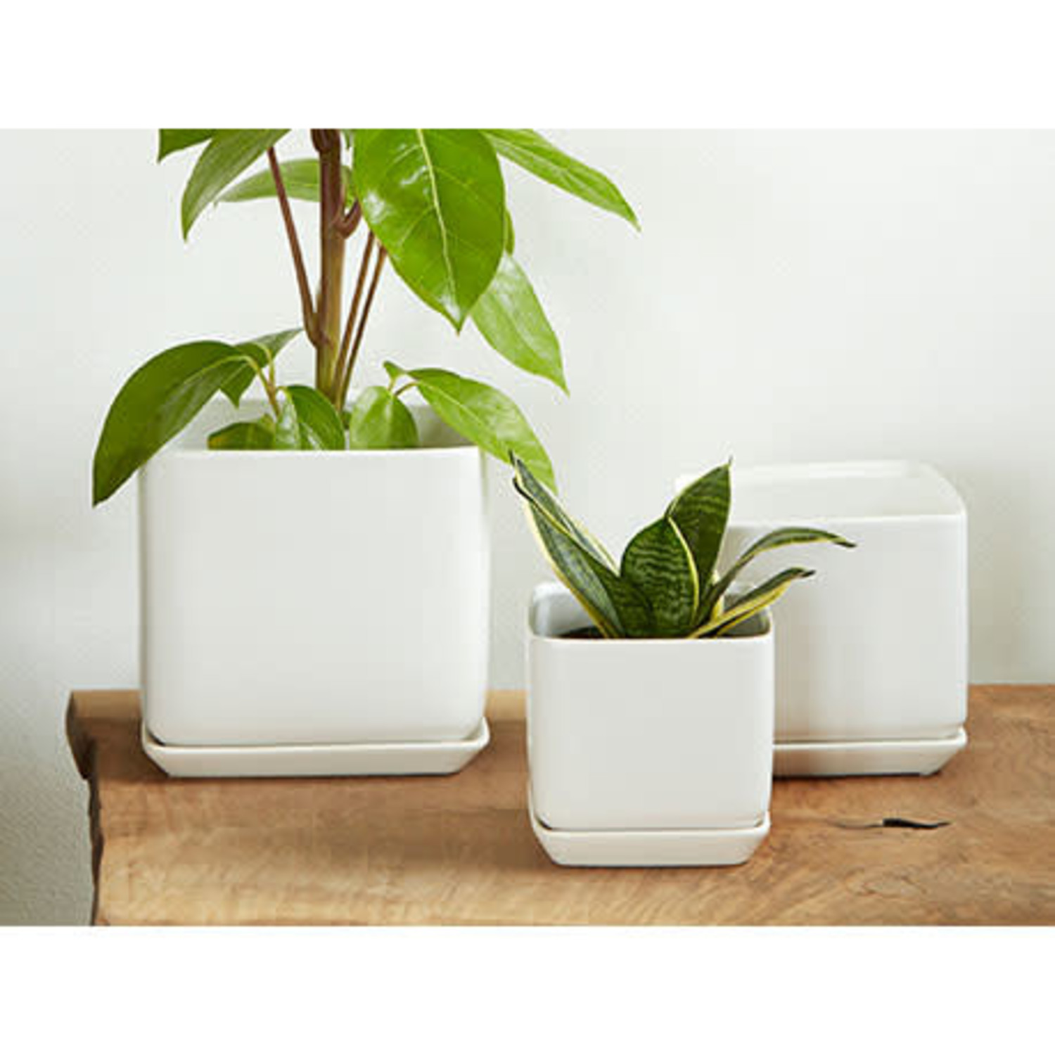 Cube Pot Set Matte 5 Pieces