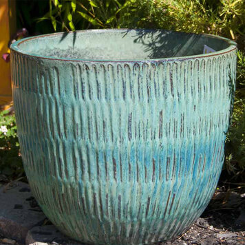 Pacific Home & Garden Willow Planter, Misty Green