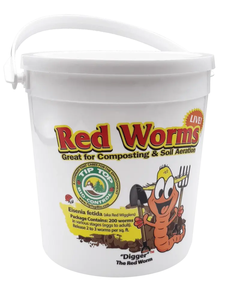Tip Top Bio-Control Red Wiggler Worms
