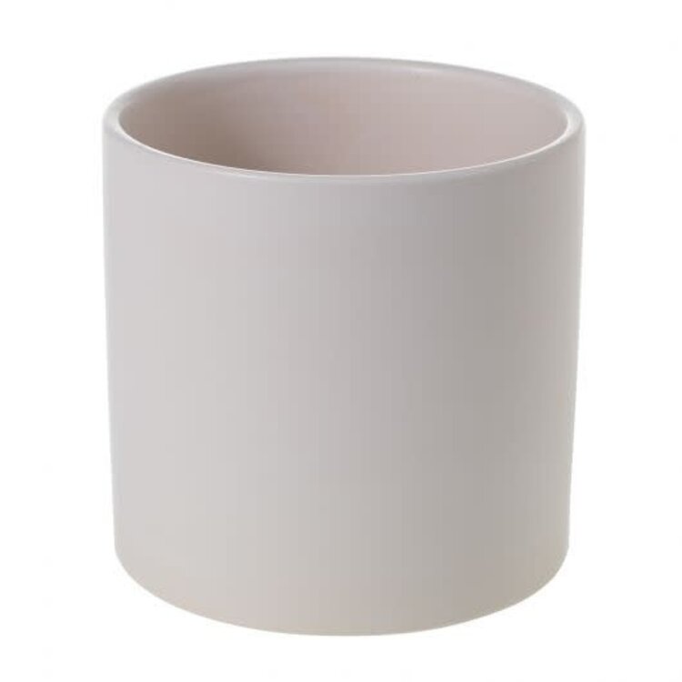 Accent Decor Cercle Pot, Matte White