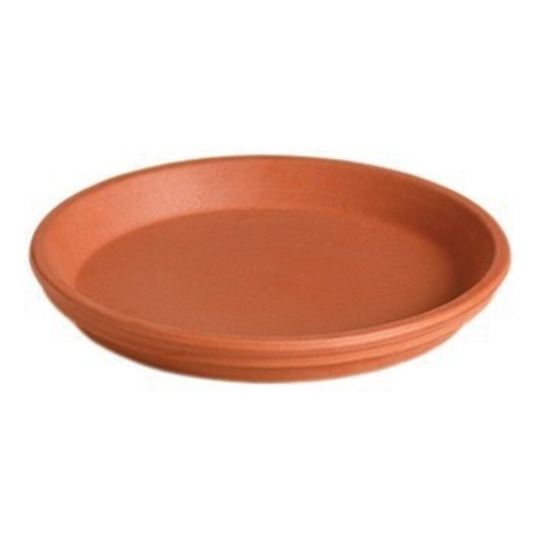 Deroma® Saucer, Terra Cotta