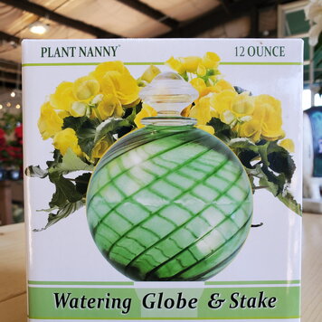 Plant Nanny Plant Nanny 12oz Green H2O Glb/Stk Set