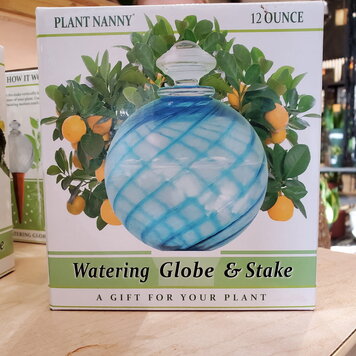 Plant Nanny Plant Nanny 12oz Aqua H2O Glb/Stk Set