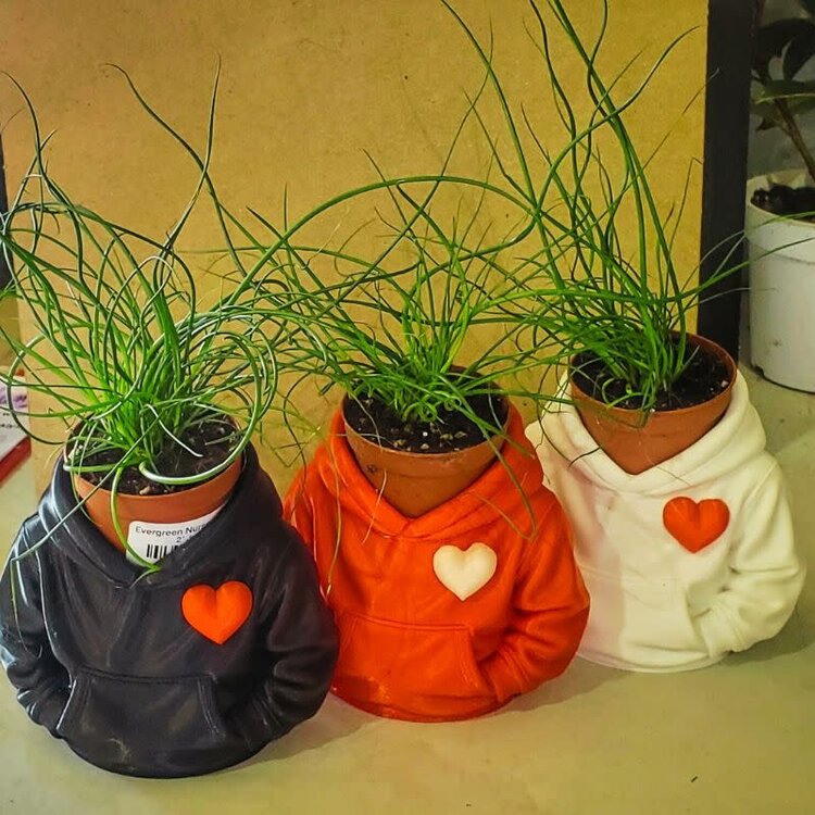 Hoodie Planter