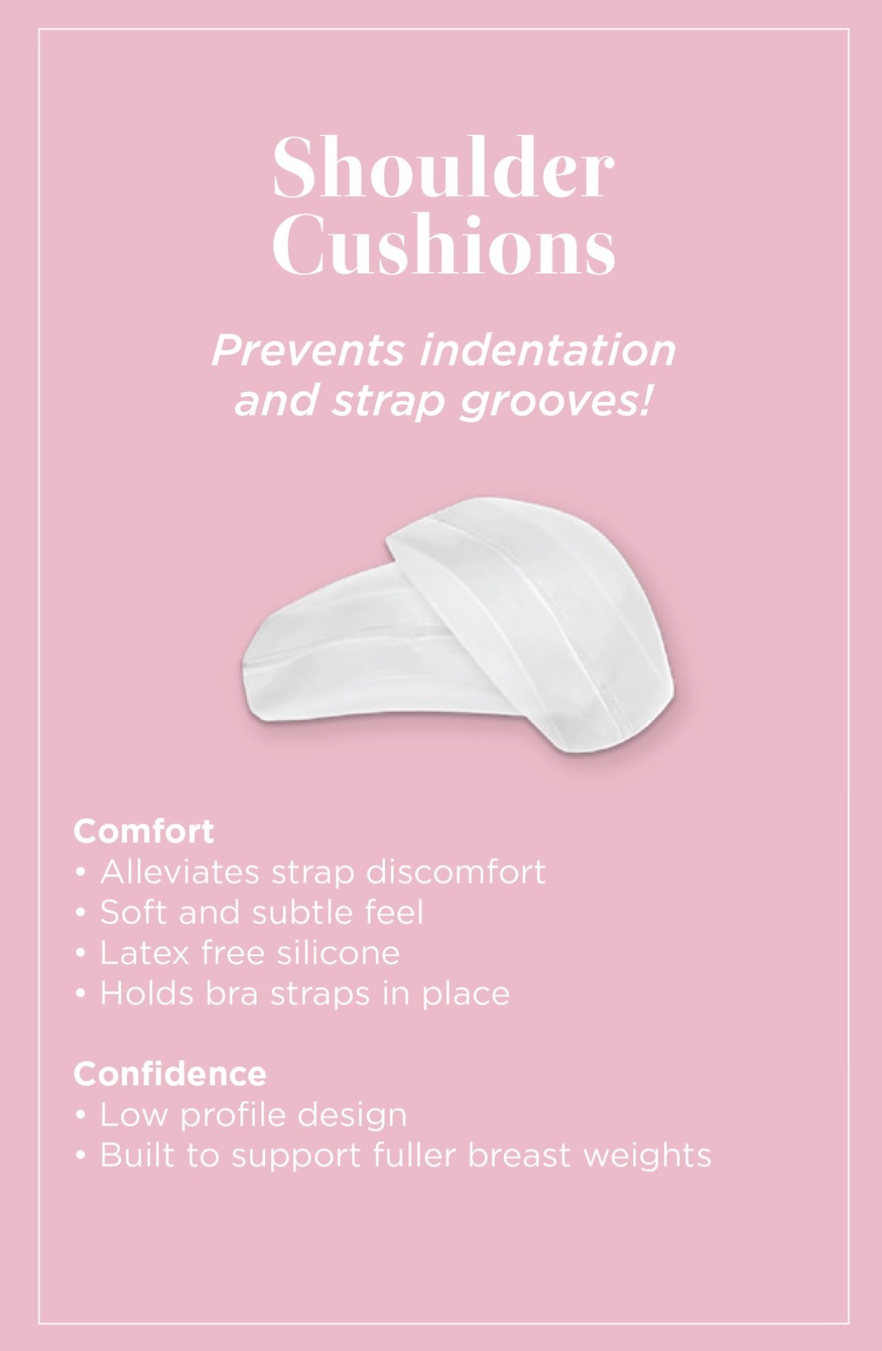 BeConfident Comfort Shoulder Cushions — BeConfident Fashion Fit Solutions