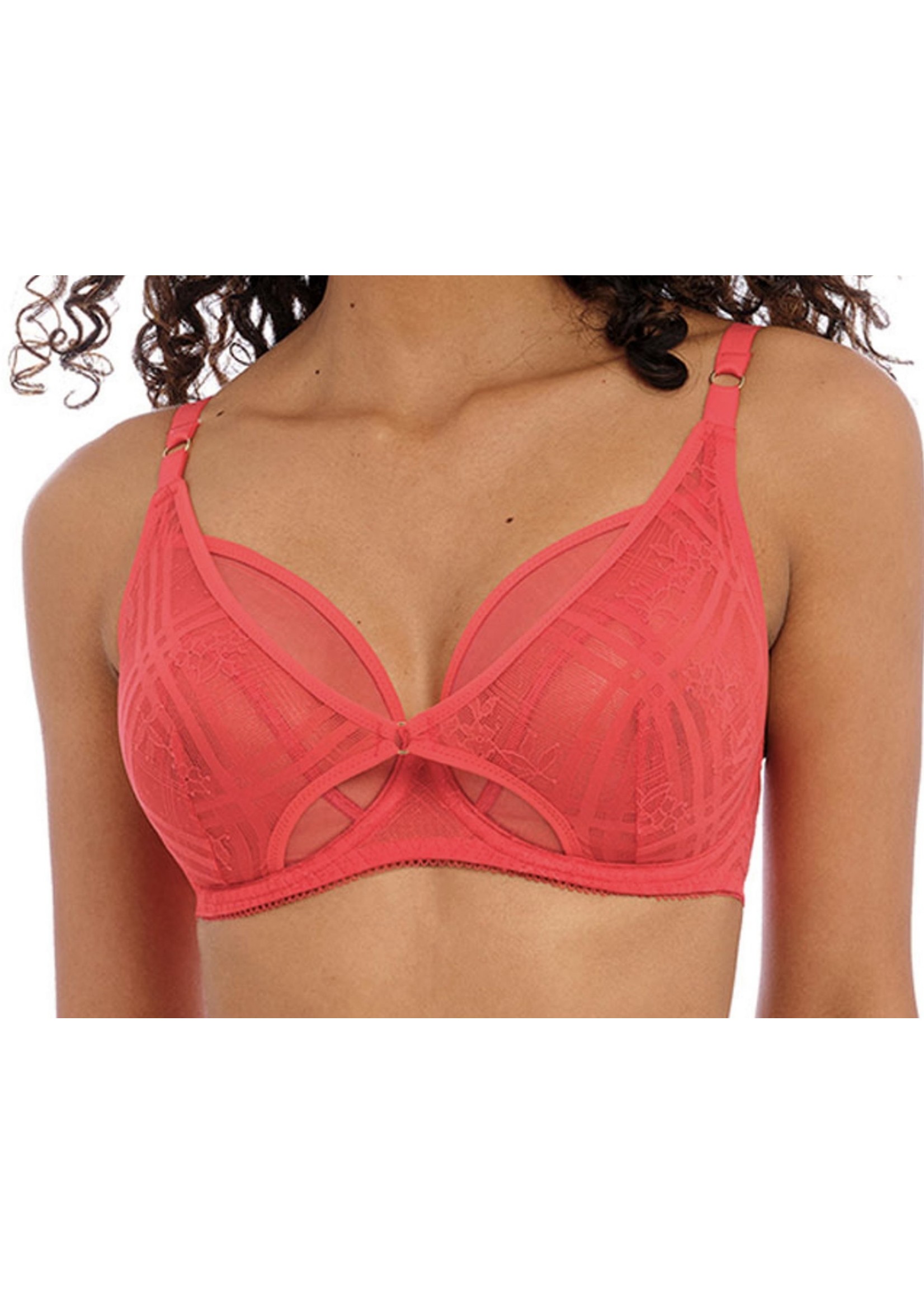 Freya Fatale Chilli Red High Apex Bra from Freya