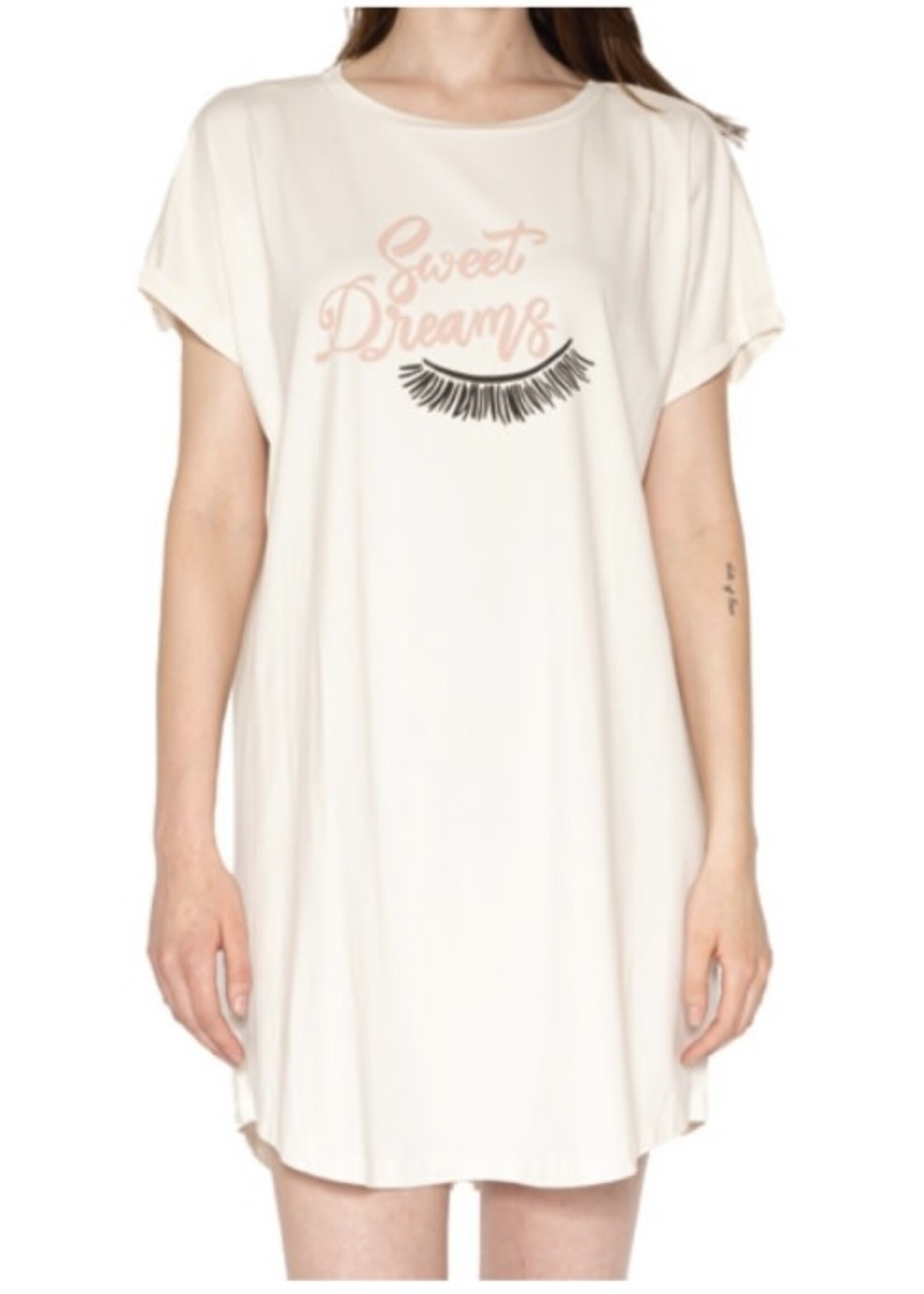 LATTE LOVE NIGHTSHIRT TEE