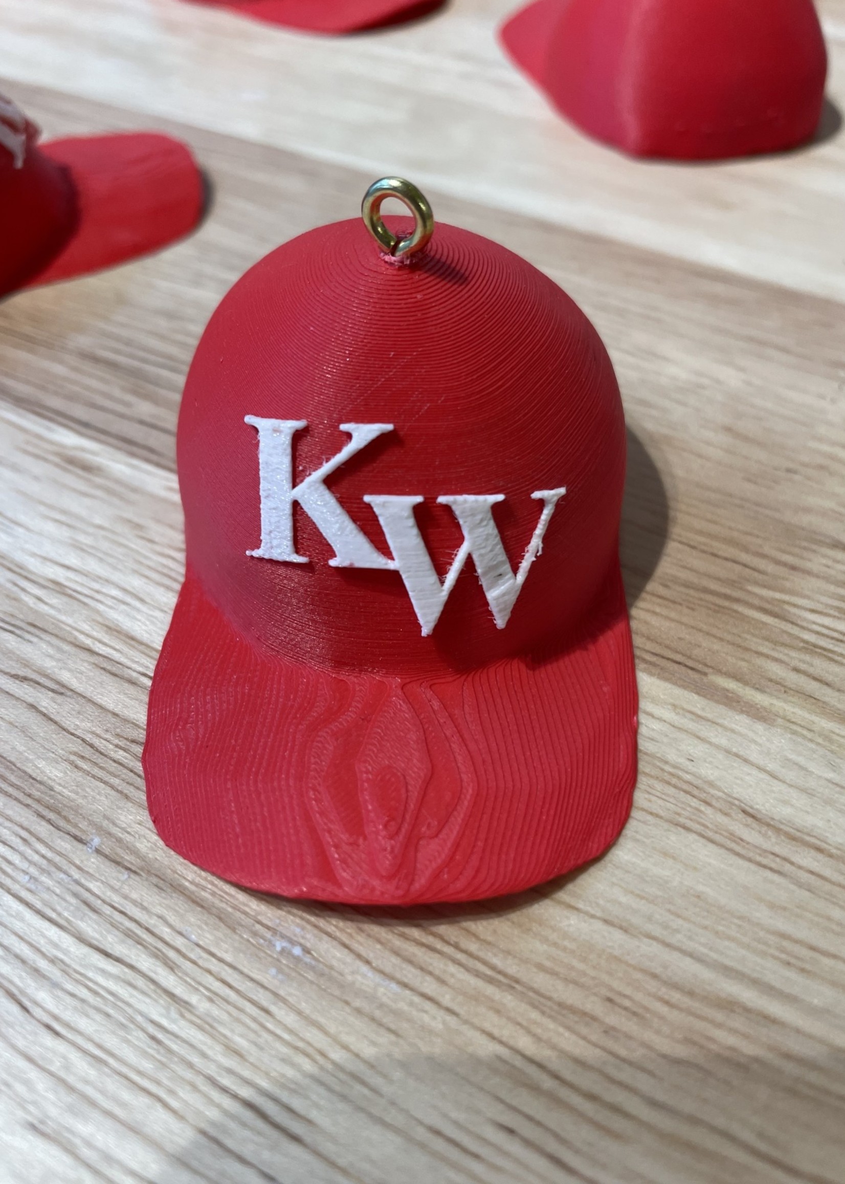 Conch Baseball Hat Ornament - Twisted 