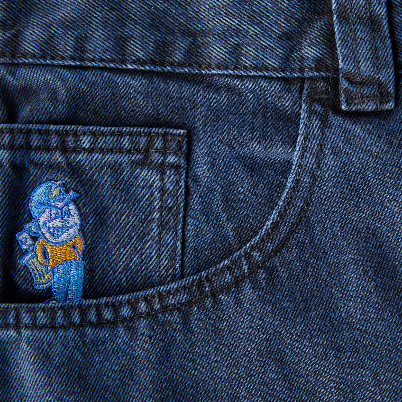Polar Skate Co. 93! Denim Blue-Black 