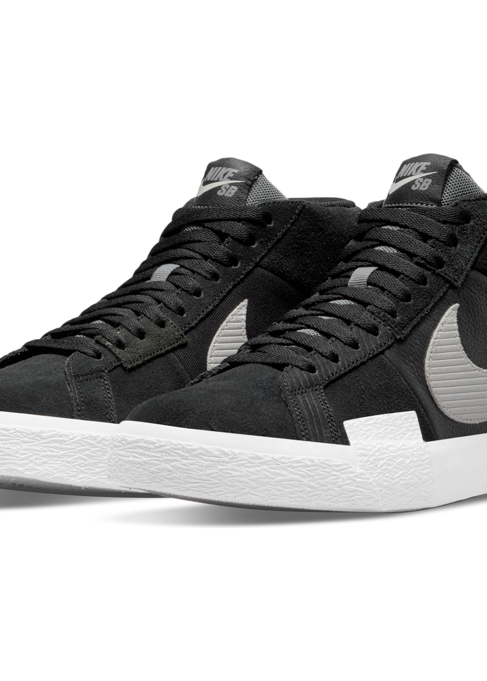 Nike Sb Zoom Blazer Mid Premium Black White Wolf Grey Post Modern