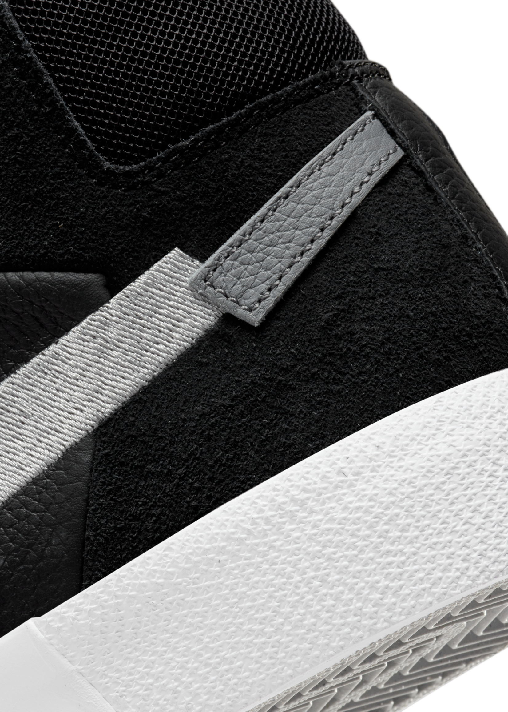 Nike Sb Zoom Blazer Mid Premium Black White Wolf Grey Post Modern