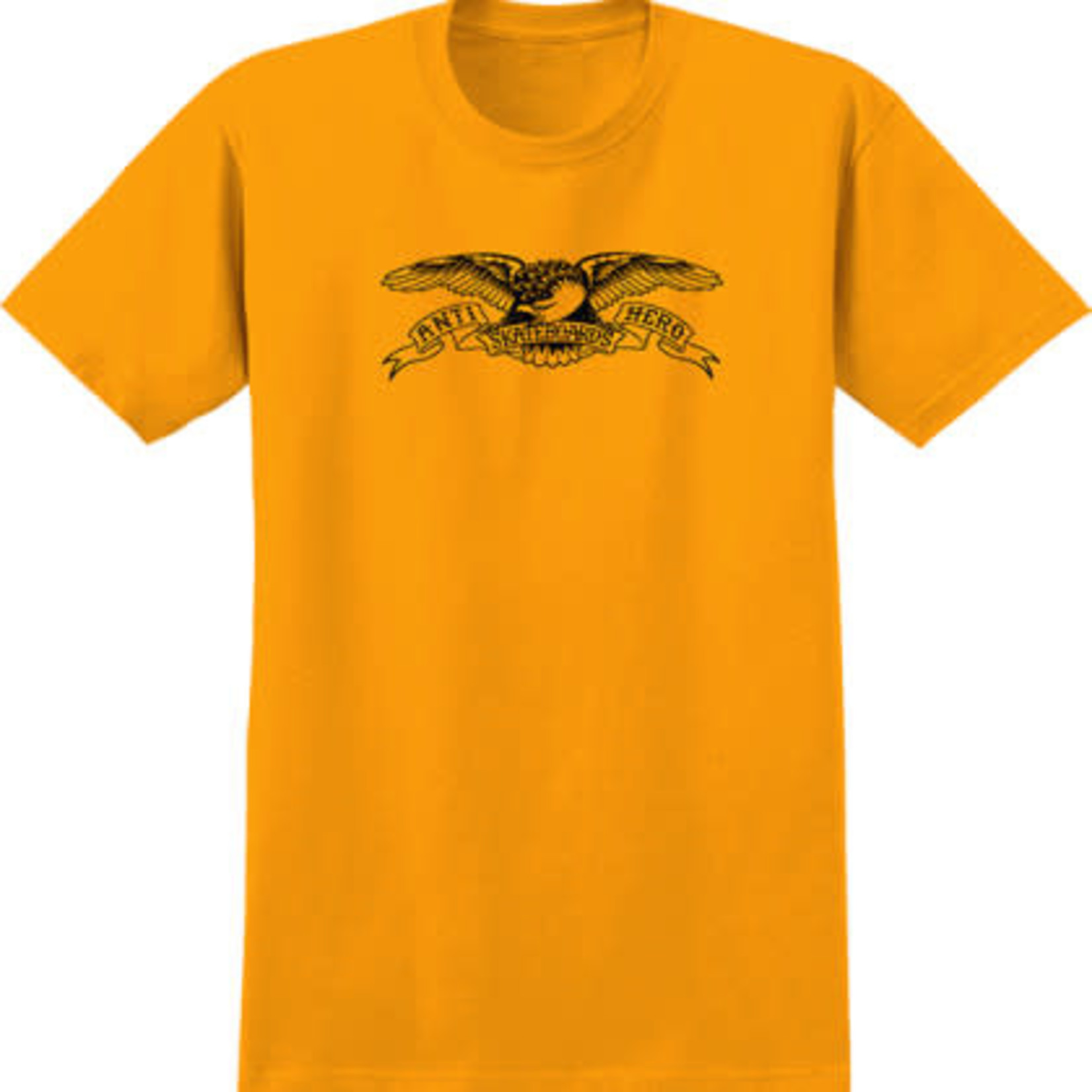 Anti Hero Skateboards Anti Hero BASIC EAGLE T-Shirt (Gold/Black)