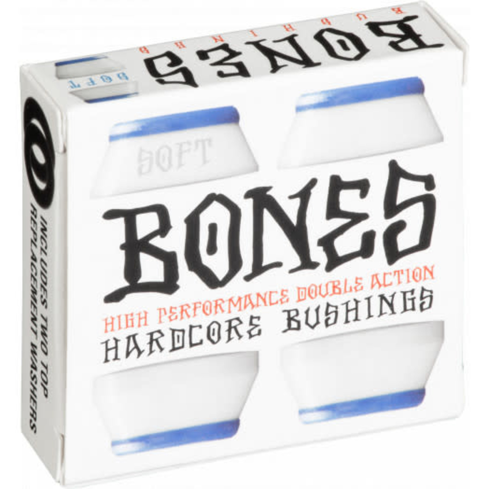 Bones Bones Hardcore 4PC Soft Blue/White Bushing Kit