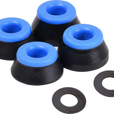 Bones Bones Hardcore 4PC Soft Black/Blue Bushing Kit