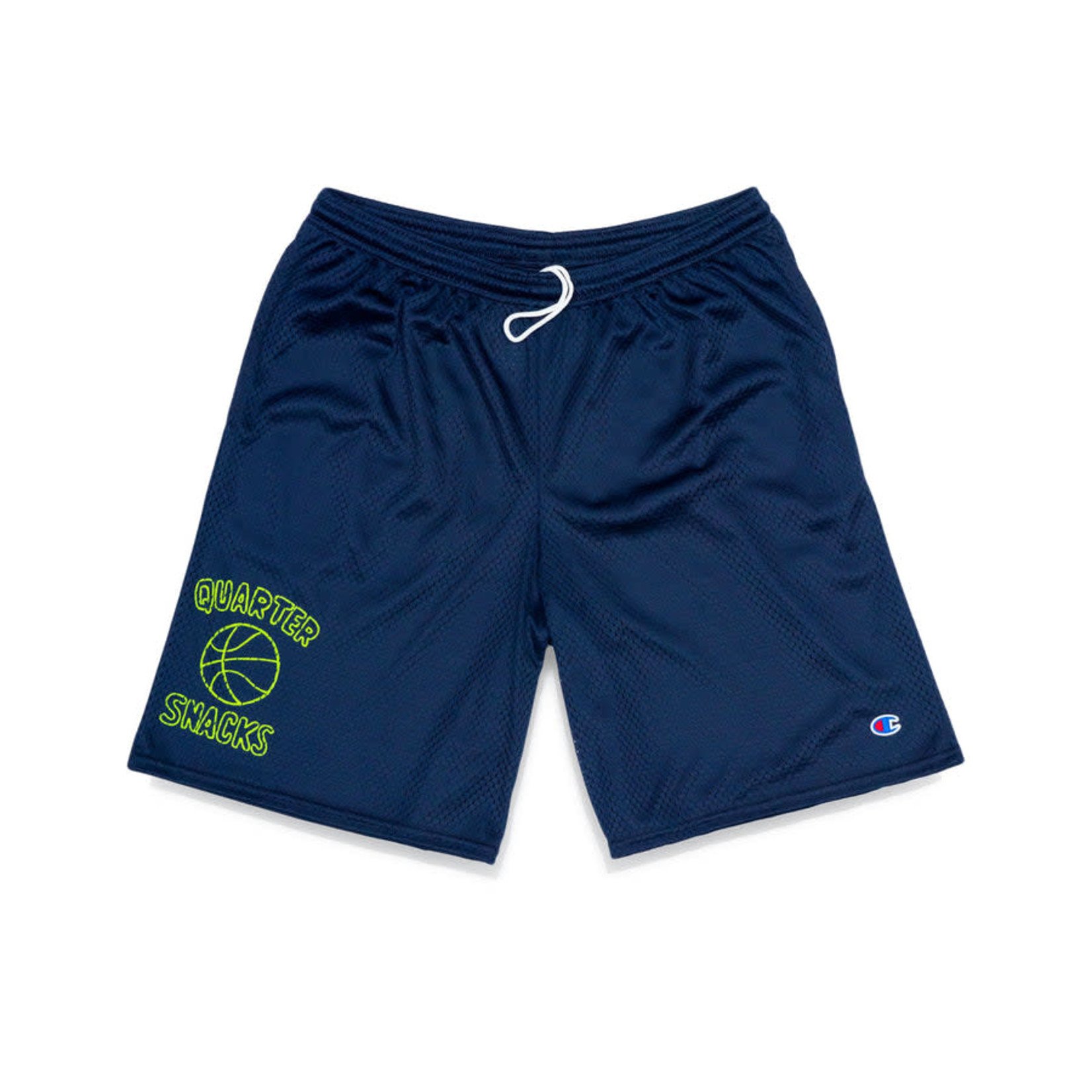 navy blue champion shorts