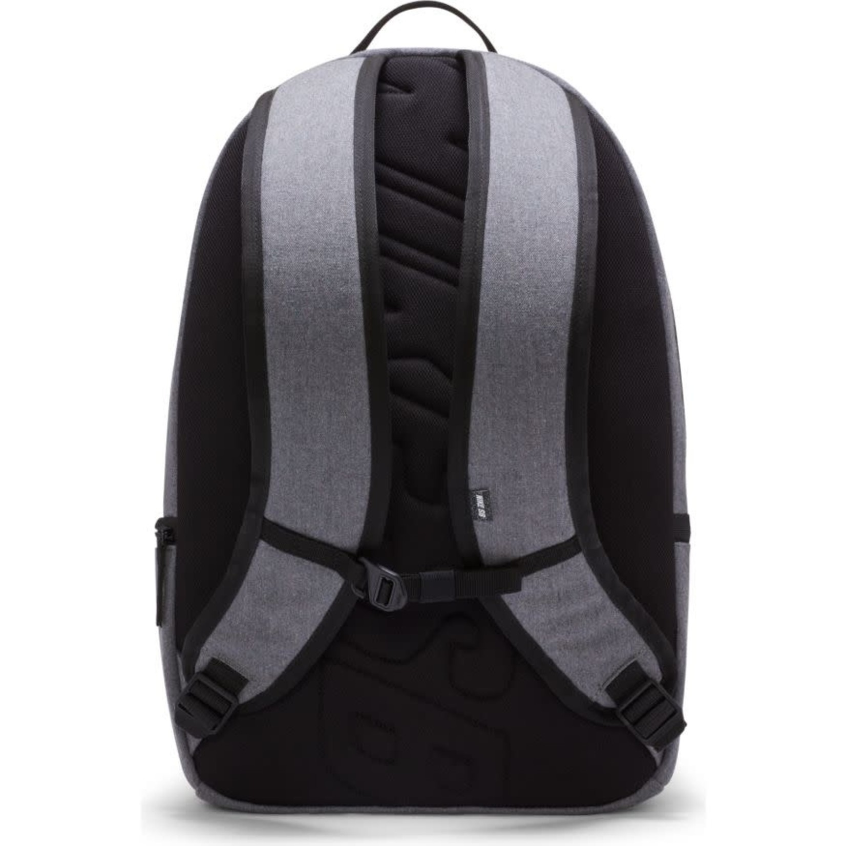 black quilted tote