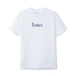 Butter Goods Butter Goods Speckle Classic Logo T-Shirt (White)