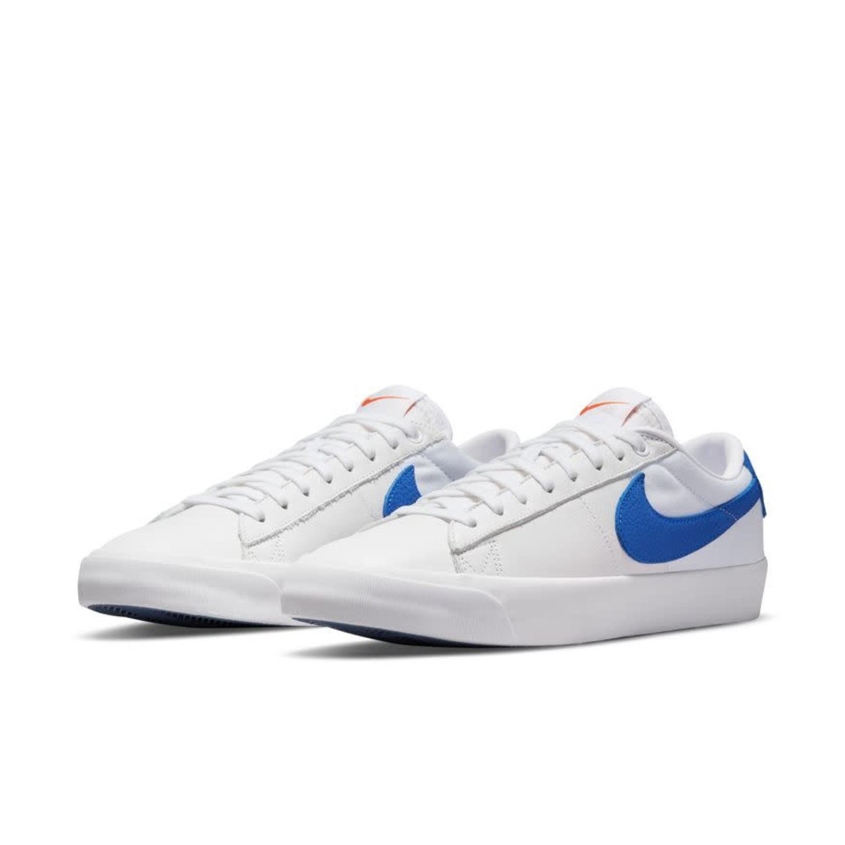 Nike blue nike skate shoes SB Nike SB Zoom Blazer Low Pro GT ISO (White/Varsity Royal)