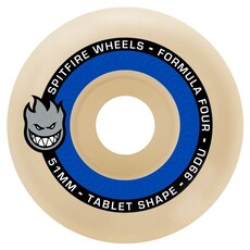 Spitfire Spitfire Formula Four 99 Tablets Natural Wheels 54mm